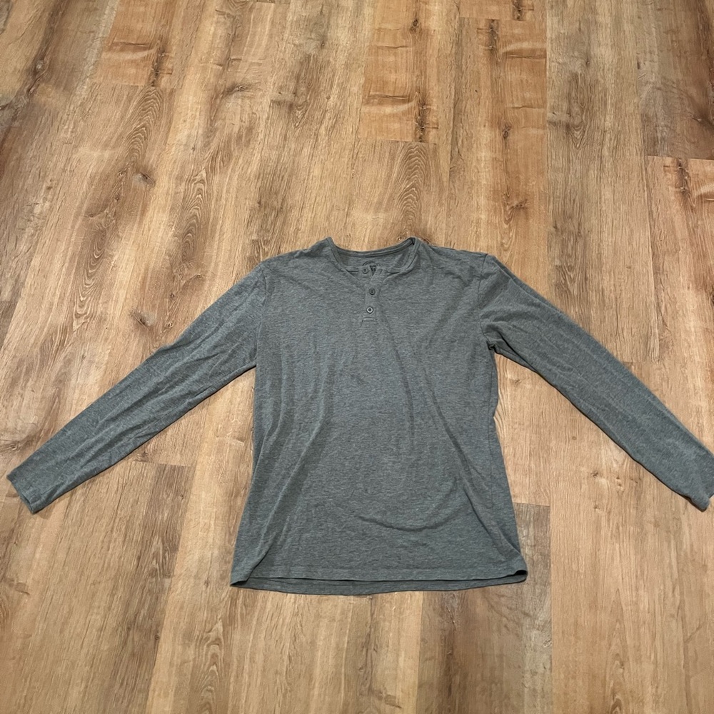True Classic Henley Long Sleeve
